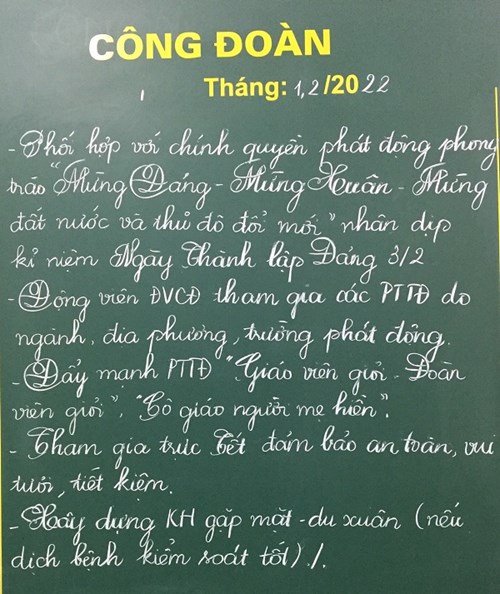 Tin công đoàn tháng 2